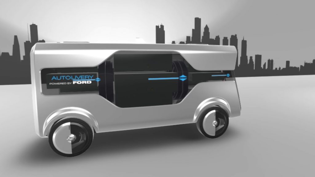 A visão “impossível” da Ford sobre entregas de mercadorias