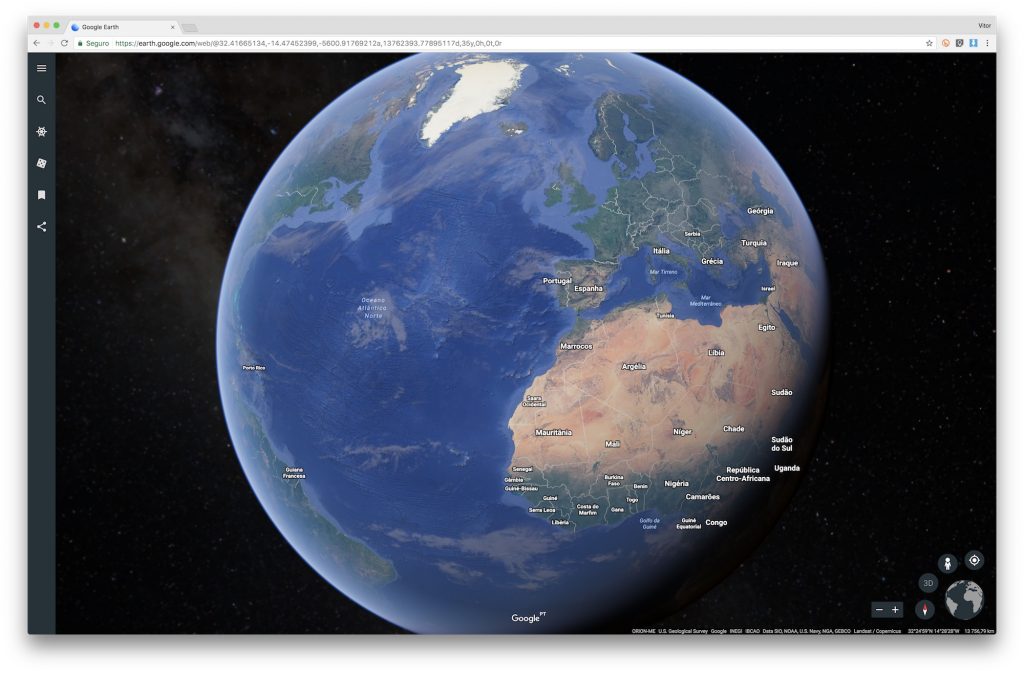 Google Earth Já é possível ter uma viagem guiada pelo mundo