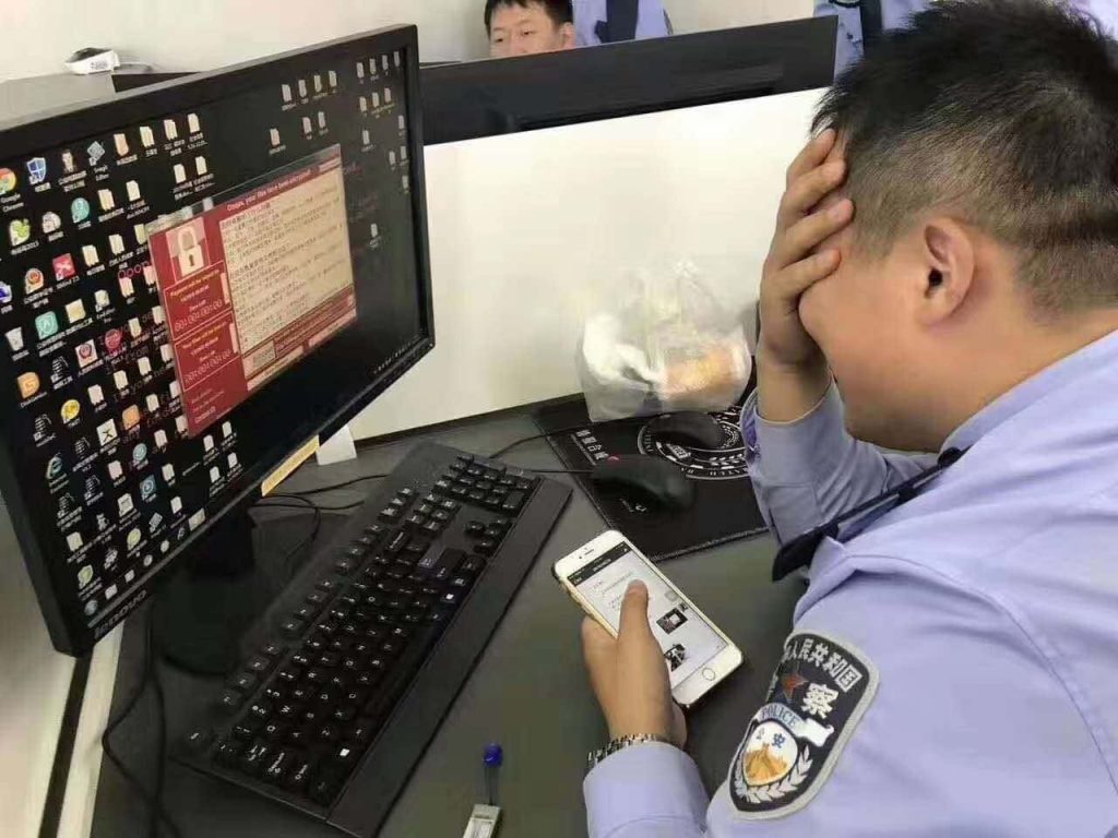 Milhares de computadores chineses afetados pelo ransomware