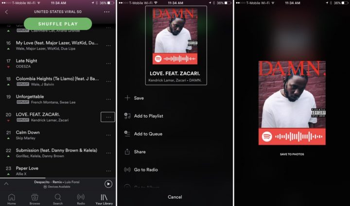 O Spotify Codes é a nova forma simples de partilhar música