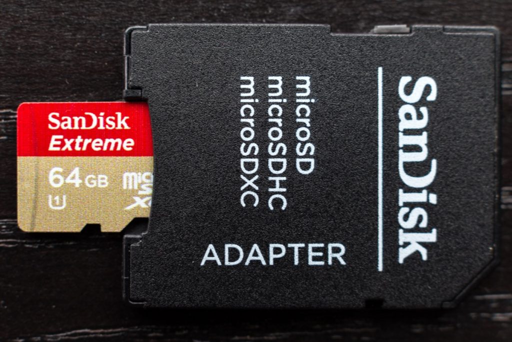 adaptador microSD
