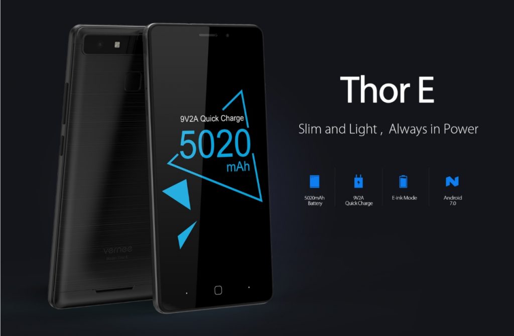 Vernee Thor E – boas especificações e uma grande bateria
