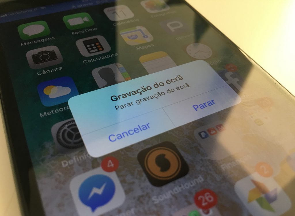 iOS – Como gravar em vídeo a atividade do ecrã do iPhone