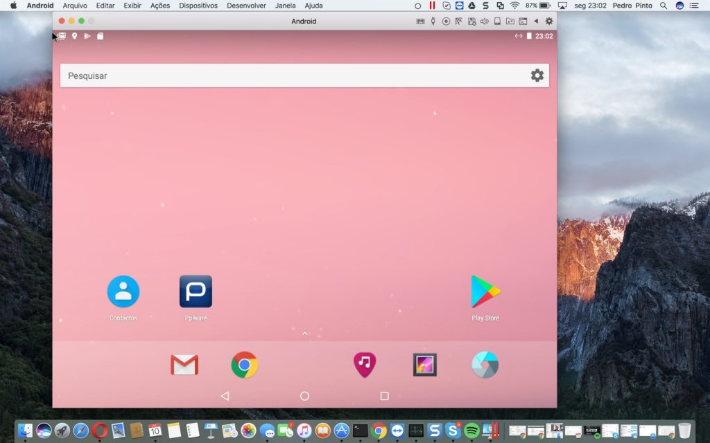 Experimente o Android 7.1 Nougat no seu Mac