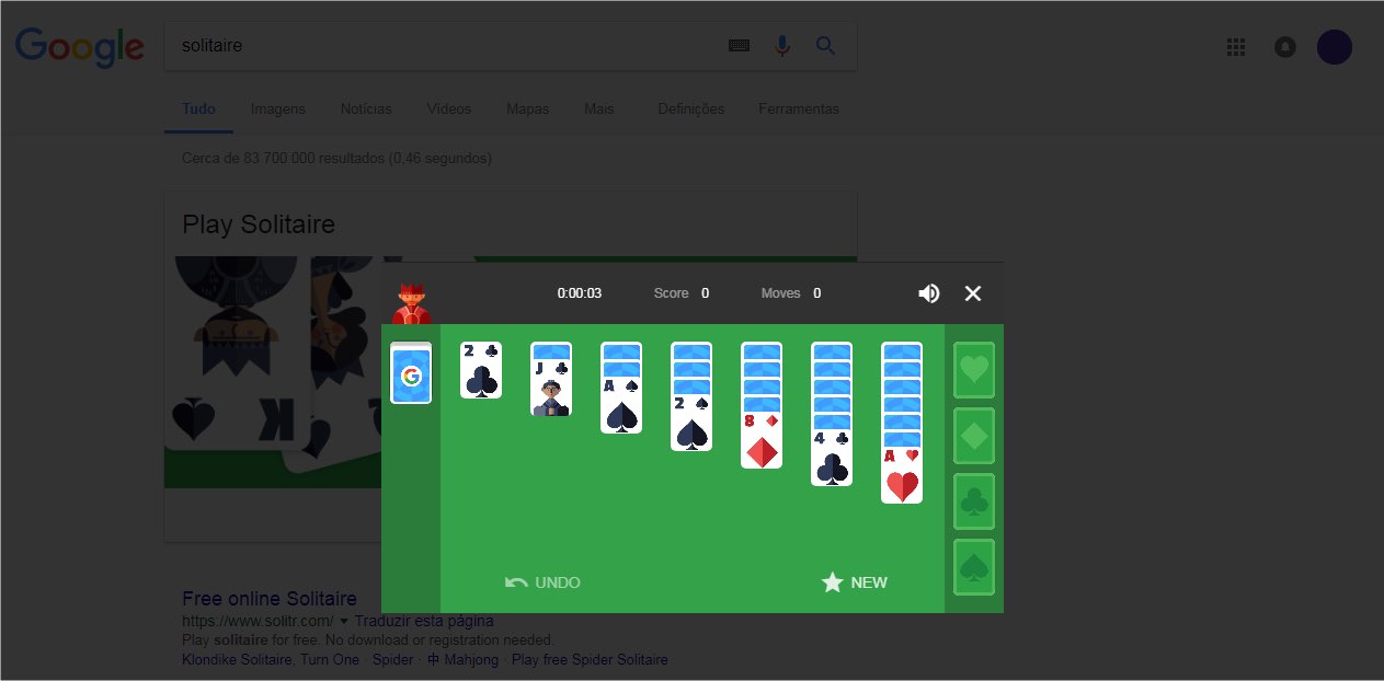 Conheça 11 jogos escondidos que pode jogar no Google