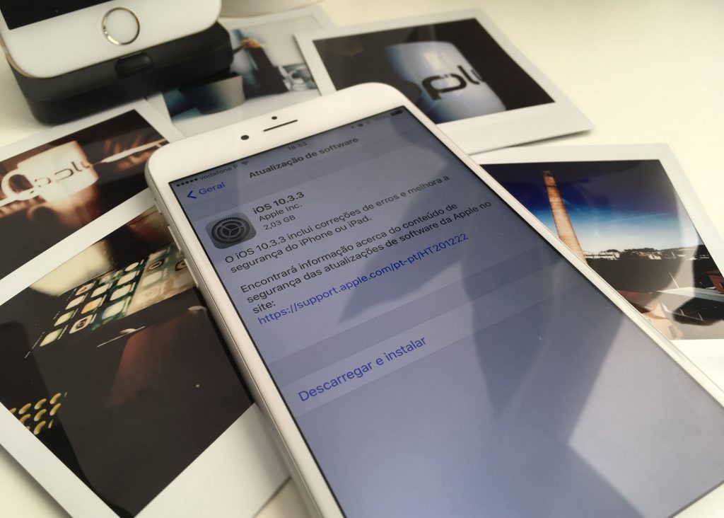 Apple lança iOS 10.3.3 com correções e melhoramentos