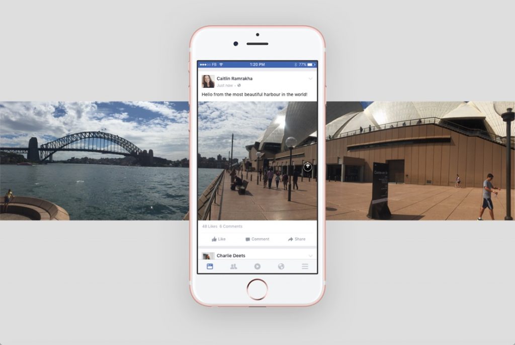 Facebook: Já é possível captar fotos em 360º