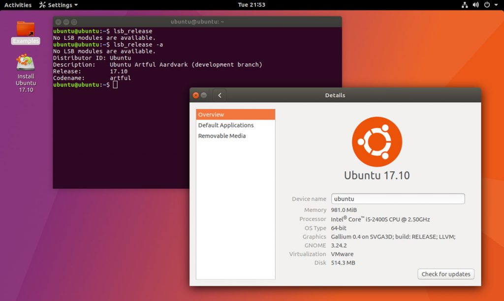 Ubuntu 17.10 – 5 novas funcionalidades