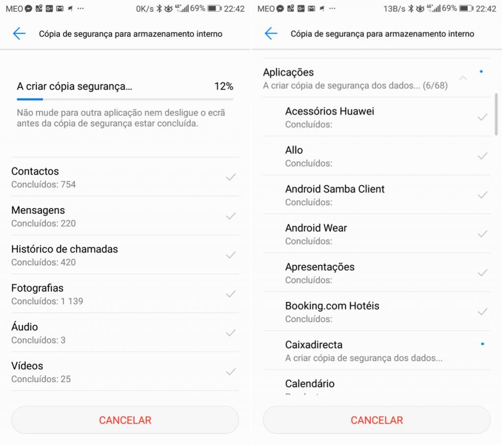Tem um Huawei? Aprenda a fazer backup dos seu dados Parte I