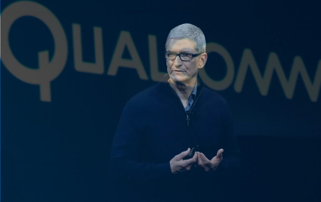 Imagem Qualcomm versus Apple