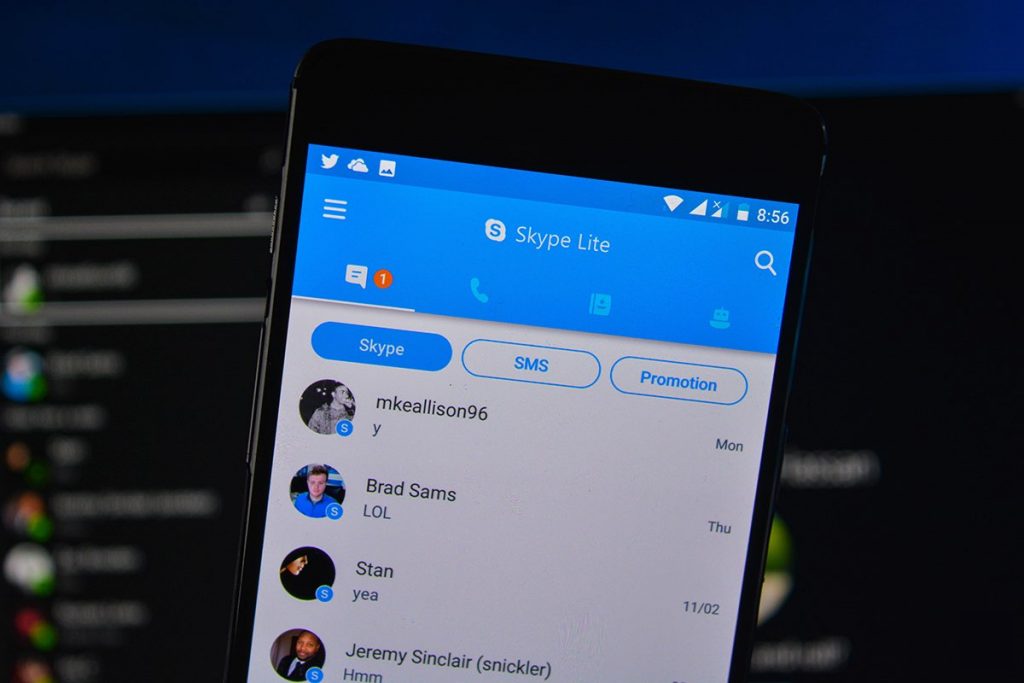 Skype Lite agora também consegue gerir SMS de forma eficiente