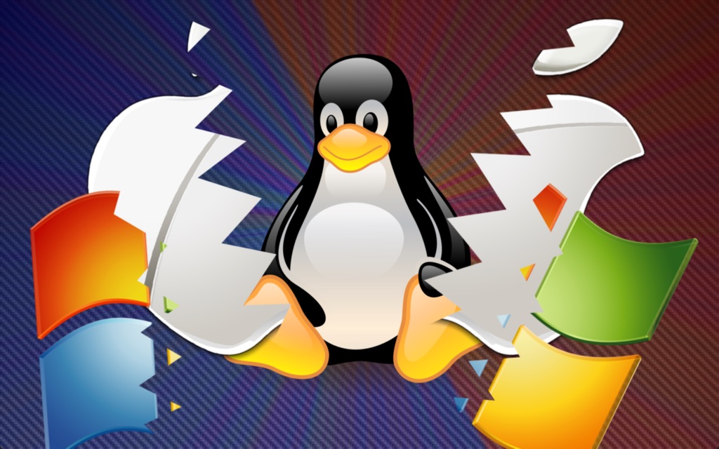 Quebra-cabeça Linux Tux o pinguim