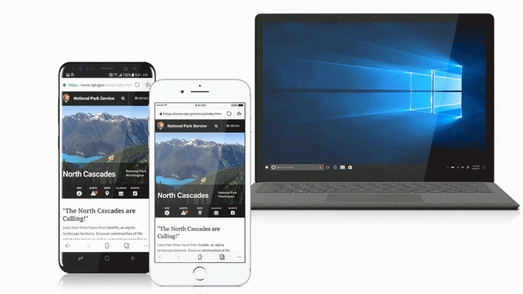 Windows 10 Mobile Android