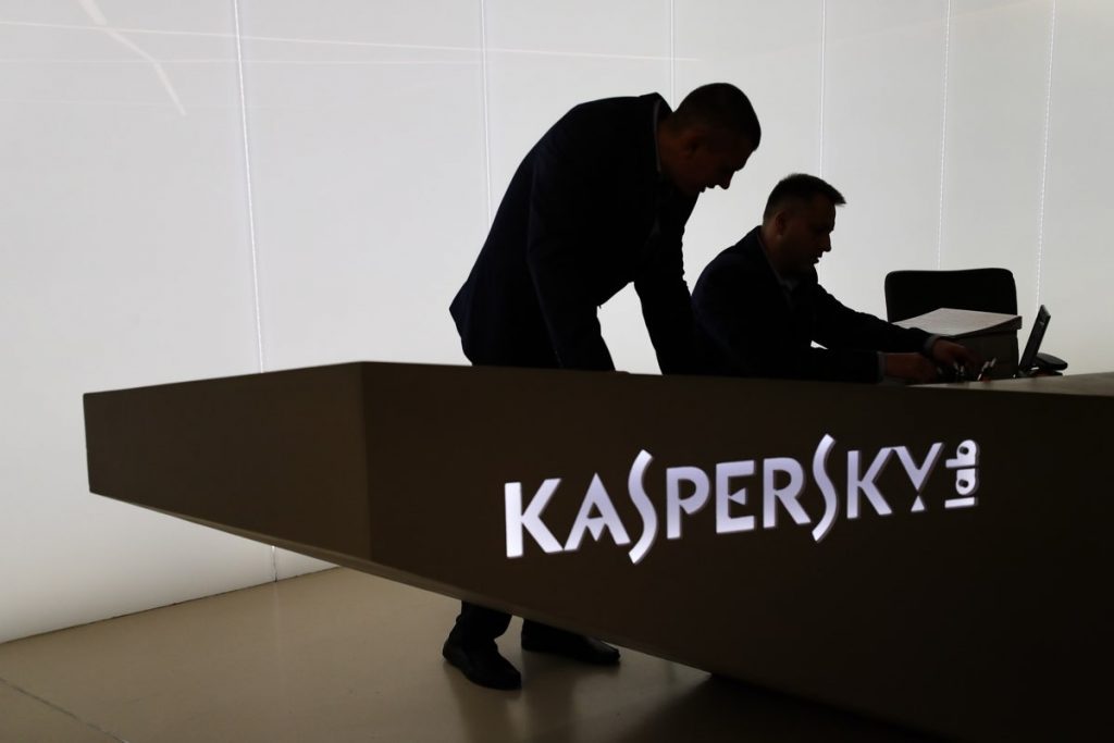 Kaspersky quer limpar imagem e abriu o seu software para análise