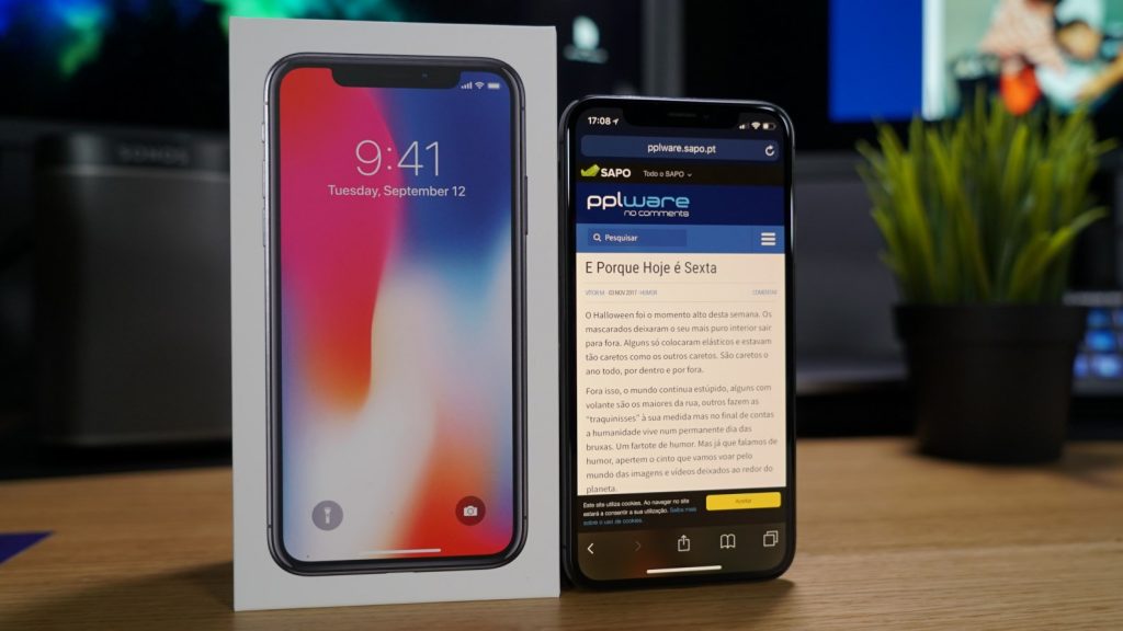Unboxing - Apple iPhone X - Pplware