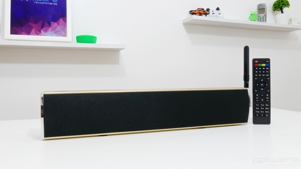 MECOOL KS2 – A Sound Bar que também é box de TV