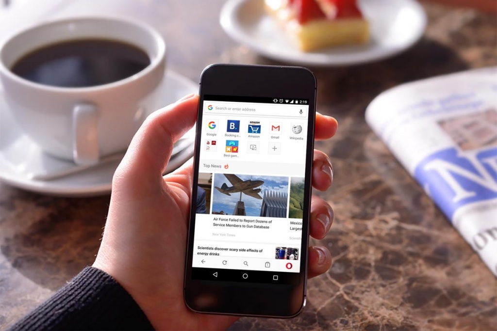O Opera para Android foi renovado e tem uma nova cara