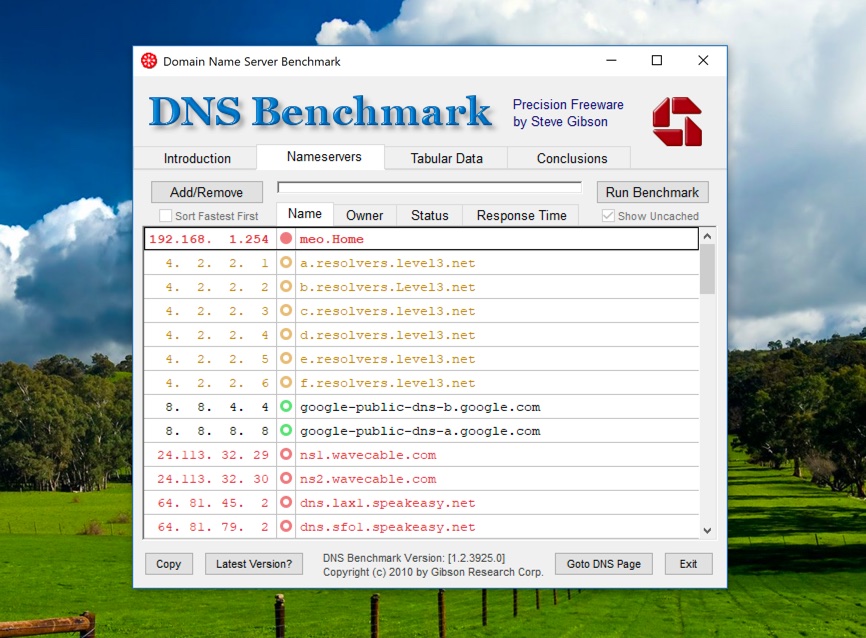 dns benchmark2021
