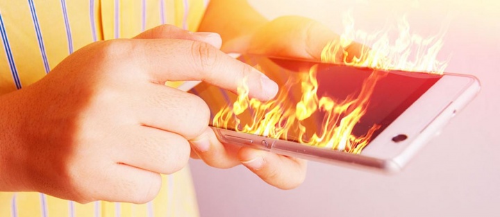 aquecimento do smartphone