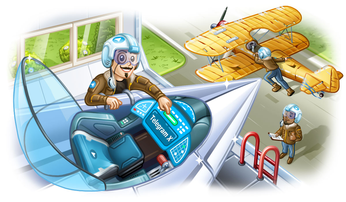 Telegram X: Chegou a app de mensagens mais rápida do mundo