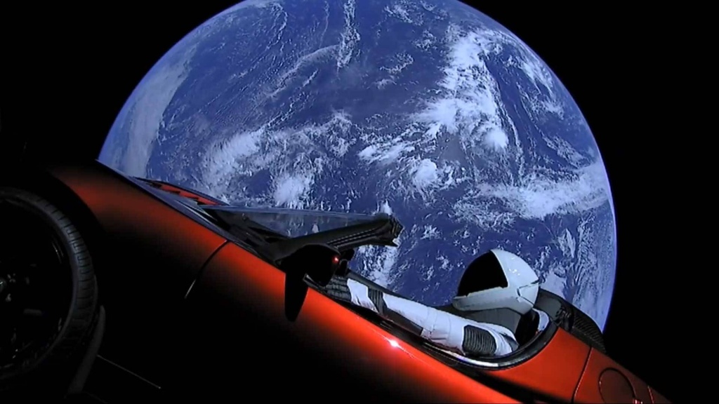 NASA regista Tesla de Elon Musk como um corpo celeste