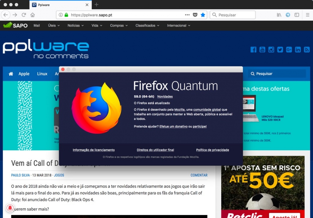 Chegou O Firefox Um Browser Mais R Pido Que Nunca