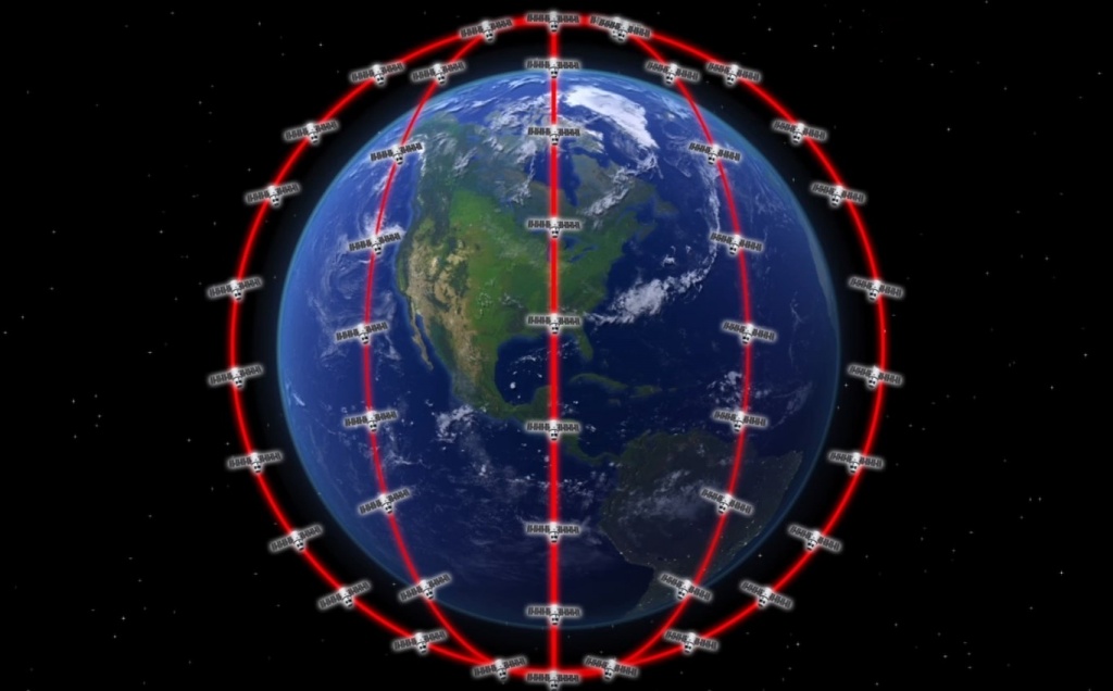 Starlink Rede de 4425 satélites de operacional até 2024