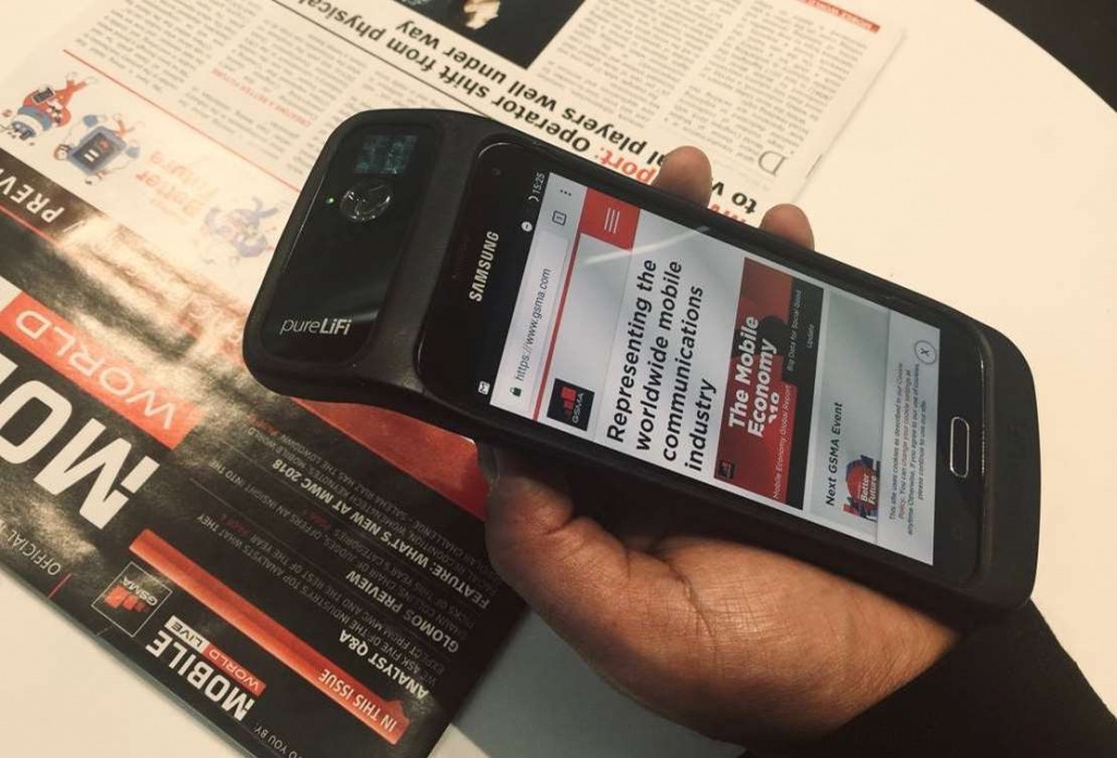 MWC: acessórios permitem transmissão de internet através da luz