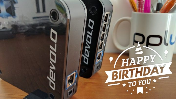 Passatempo 13 anos Pplware: Ganhe uma Devolo GigaGate