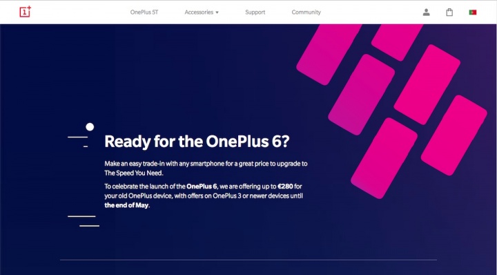 OnePlus 6 trade-in