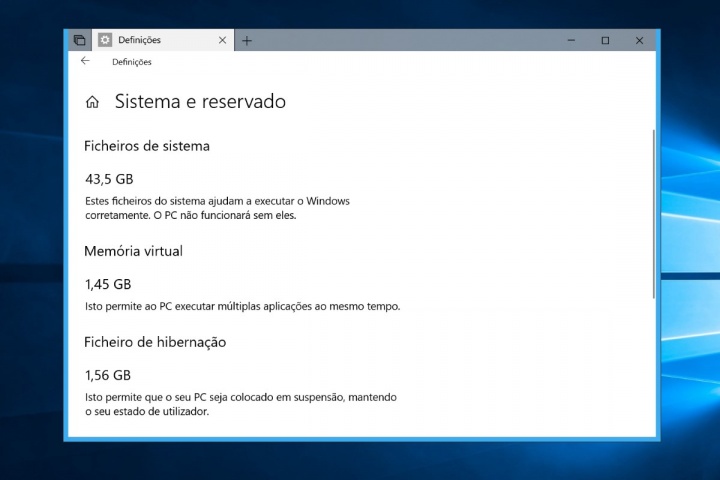 Windows 10 hibernação disco