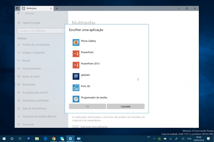 Sets Windows 10 separadores Redstone 5