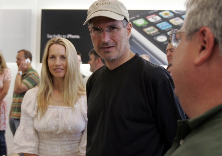 Laurene Powell Jobs e Steve Jobs