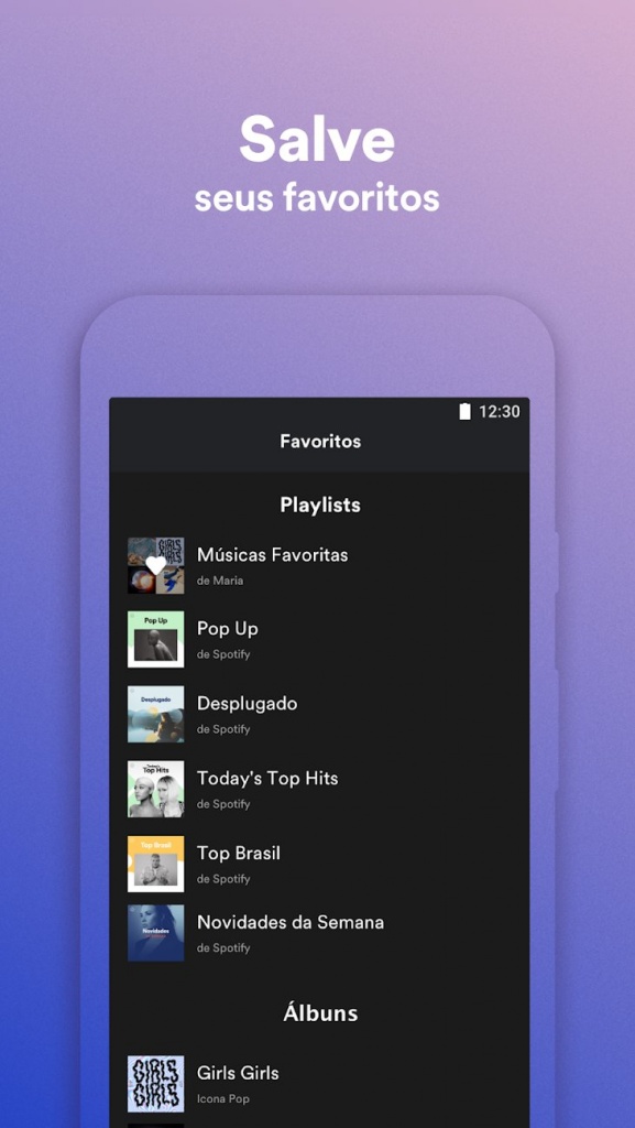 Spotify Lite música Android app