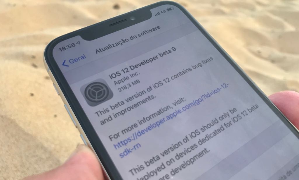 Apple disponibiliza novas versões beta do iOS 12, macOS Mojave, tvOS 12 e watchOS 5