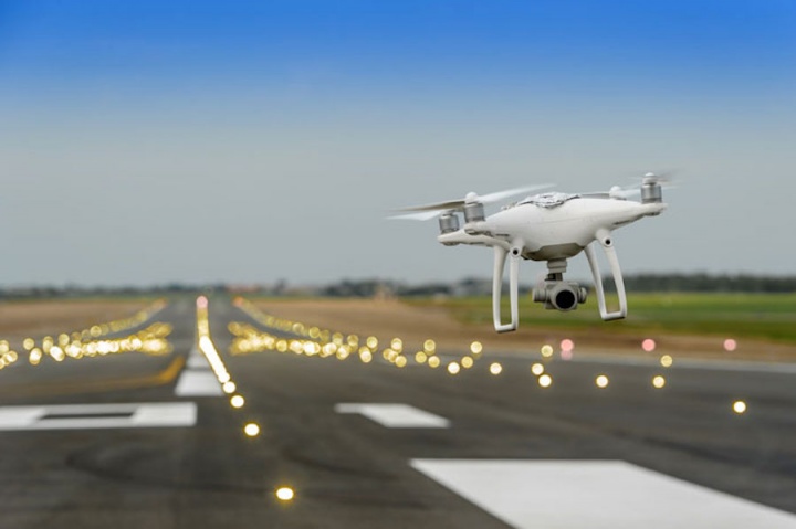 Portugal: Drones a 6km dos aeroportos esta sexta-feira - drone aeroporto de lisboa
