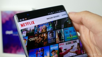 Samsung Galaxy Note9: Netflix, séries, documentários. Foto: Pplware