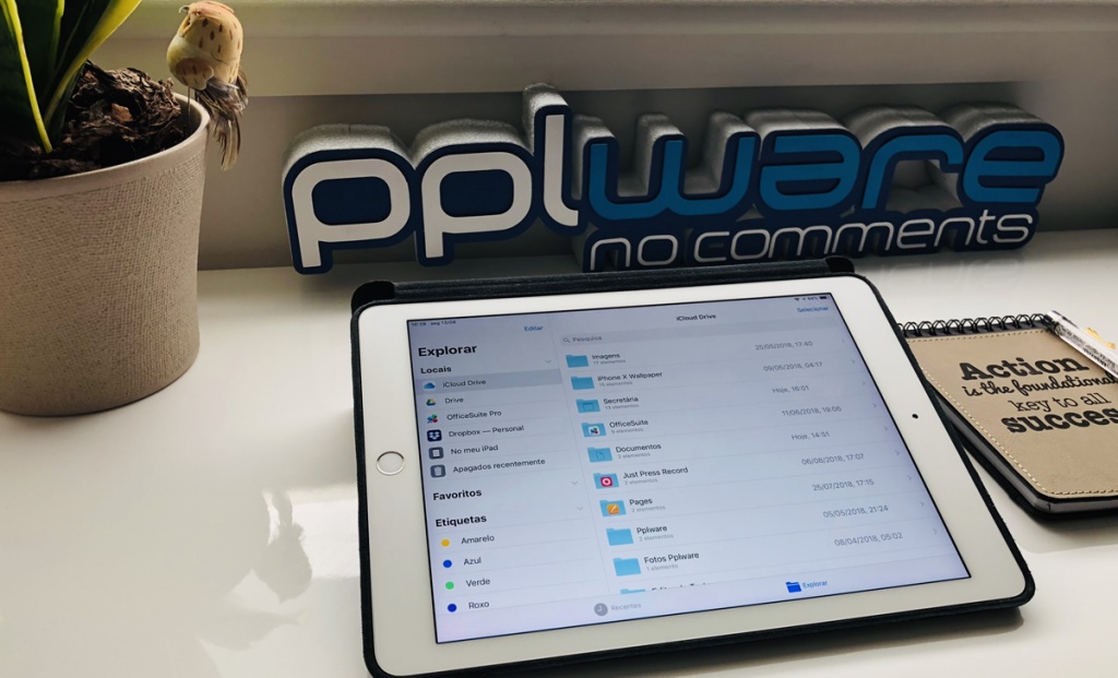 Como pode gerir os seus documentos no iPhone ou iPad com a app Ficheiros