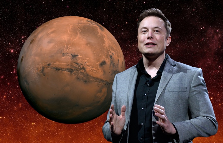Elon Musk reuniu-se secretamente para falar na colonização de Marte