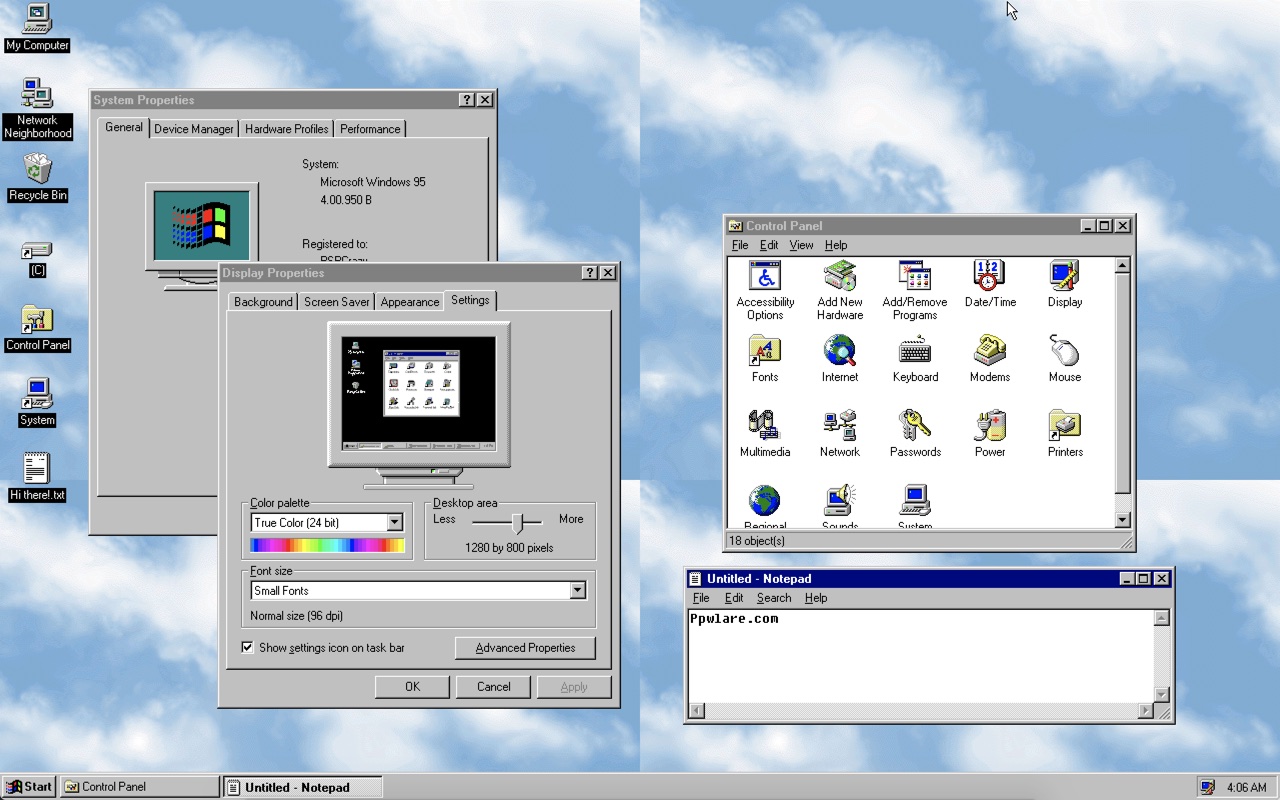 Windows 95 Is Available For Linux Mac And Windows