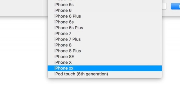 Apple iPhone xx Xcode