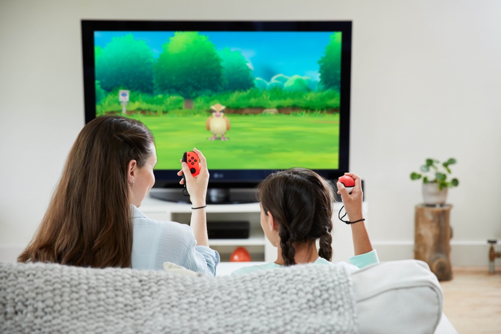 Switch com Pokémon