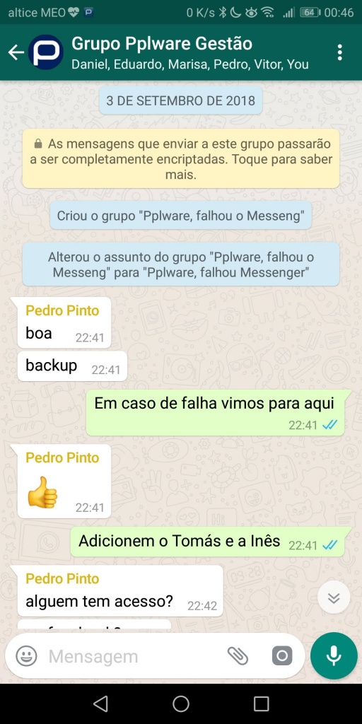 WhatsApp Grupos Convite link utilizadores