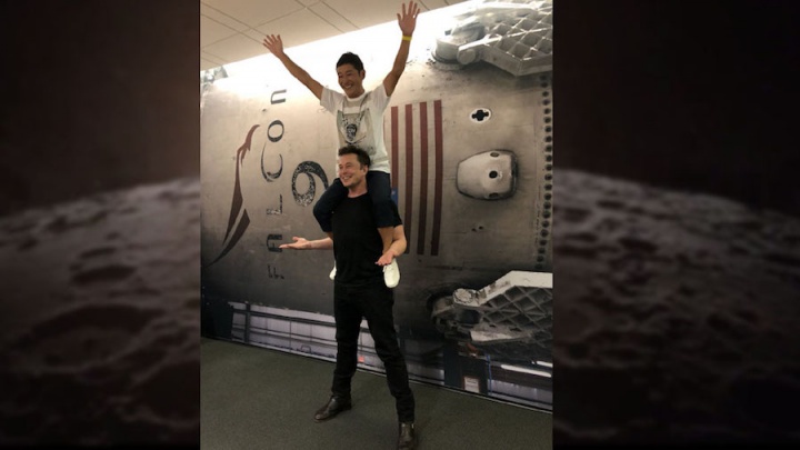 Elon Musk SpaceX viagem lua Yusaku Maezawa