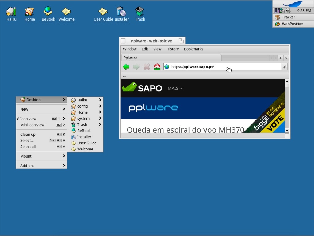 Chegou o HAIKU R1 Beta 1: O SO que não é Windows, Linux nem MacOS