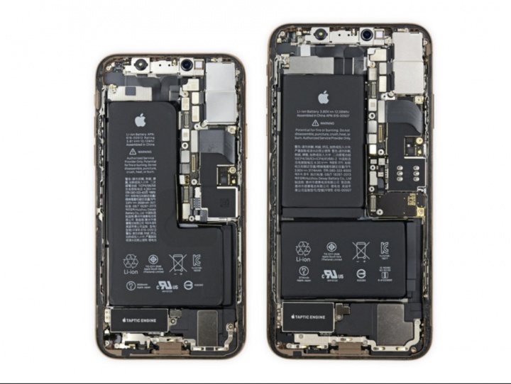 iPhone XS iPhone XS Max iPhone X Apple bateria