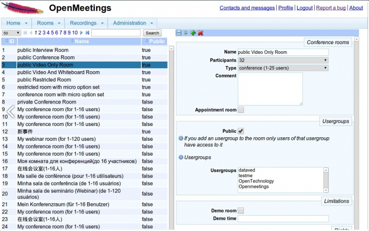 OpenMeetings: Solução opensource para criar um sistema de videoconferências