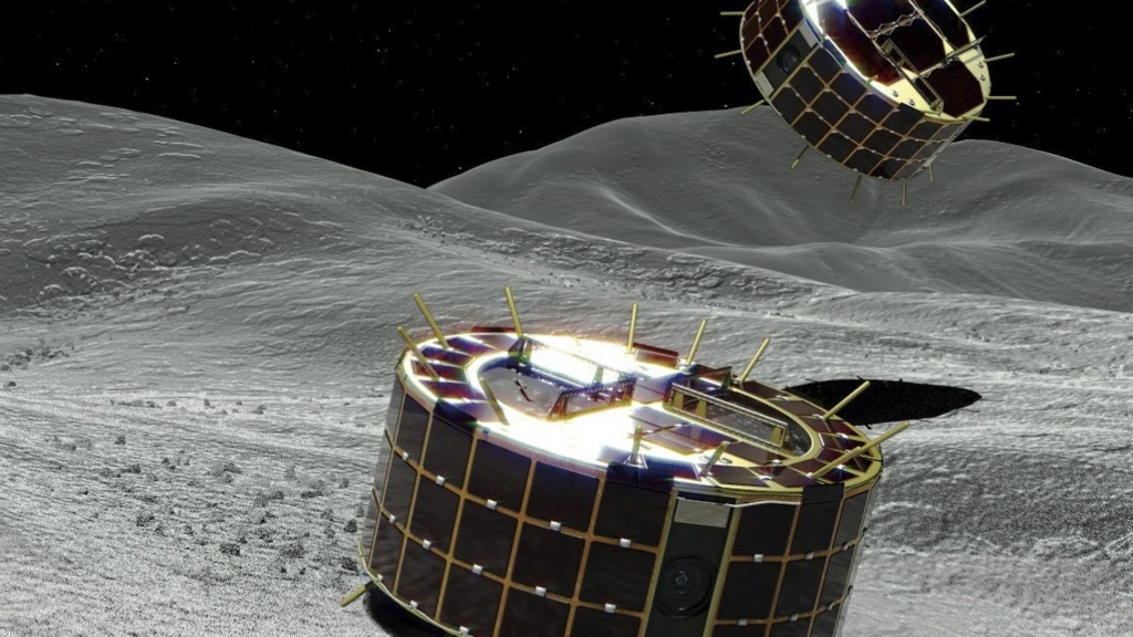 Rovers japoneses enviaram imagens da superfície do asteroide Ryugu