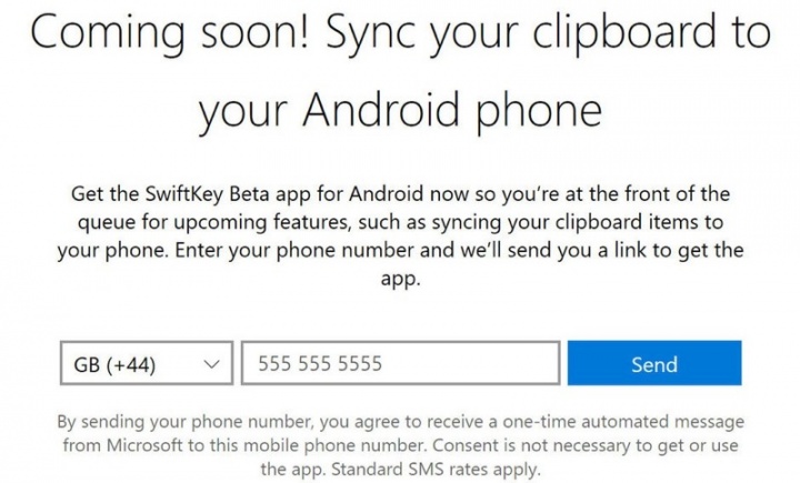 SwiftKey Windows 10 Android clipboard sincronizar
