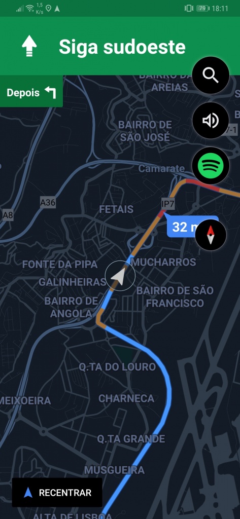 Google Maps modo noite Android